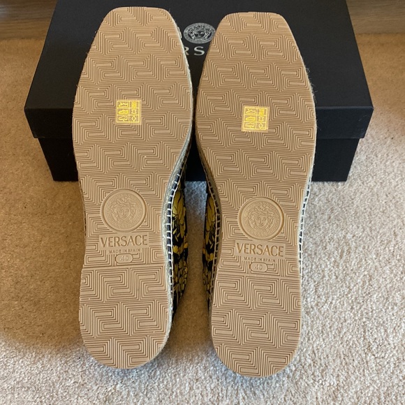 Versace floral canvas espadrilles - Picture 3 of 7